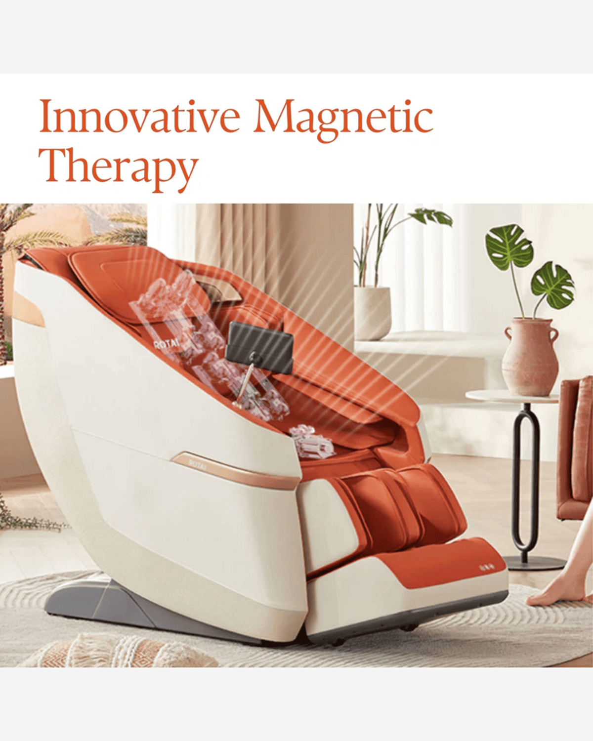 Rotai Jimny Massage Chair Orange