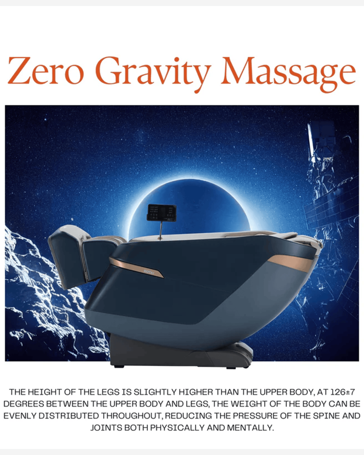 Rotai Jimny Massage Chair Blue