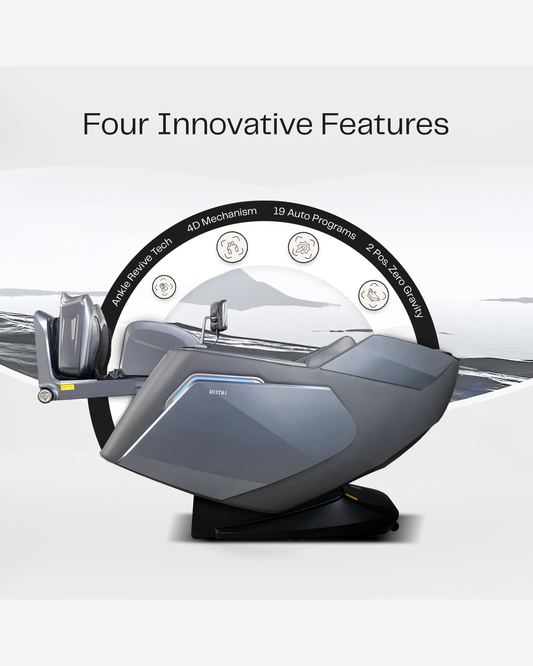 Rotai Vanquish Massage Chair Grey