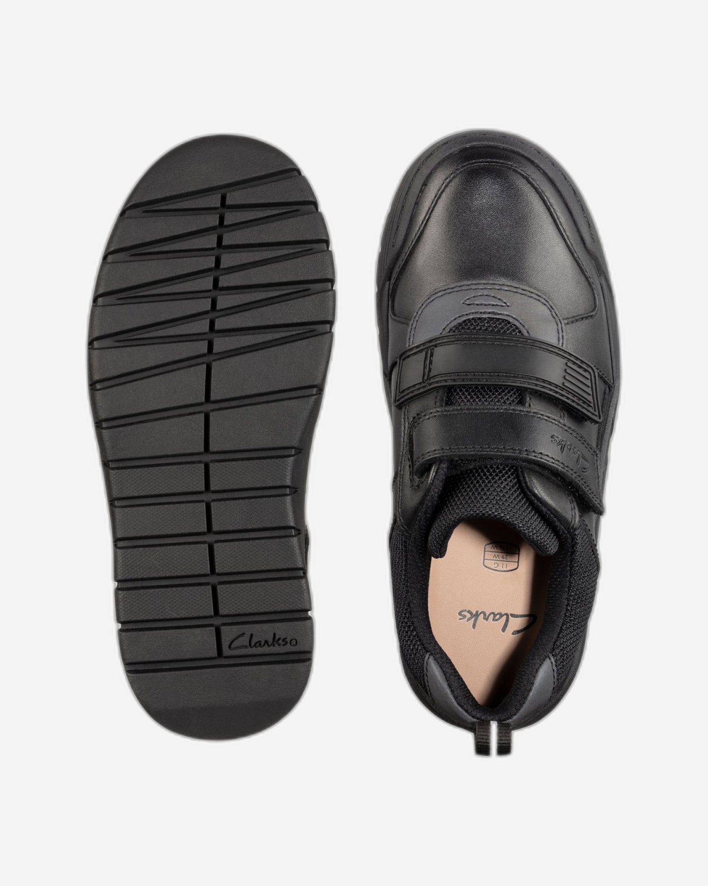 Clarks Boys Scooterspeed Kid (Wide Fit)