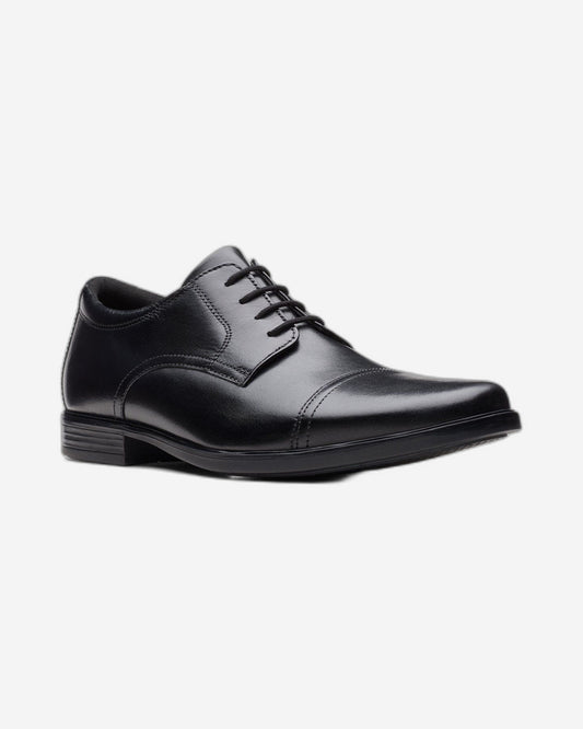 Clarks Howard Cap Shoes (Wide Fit)