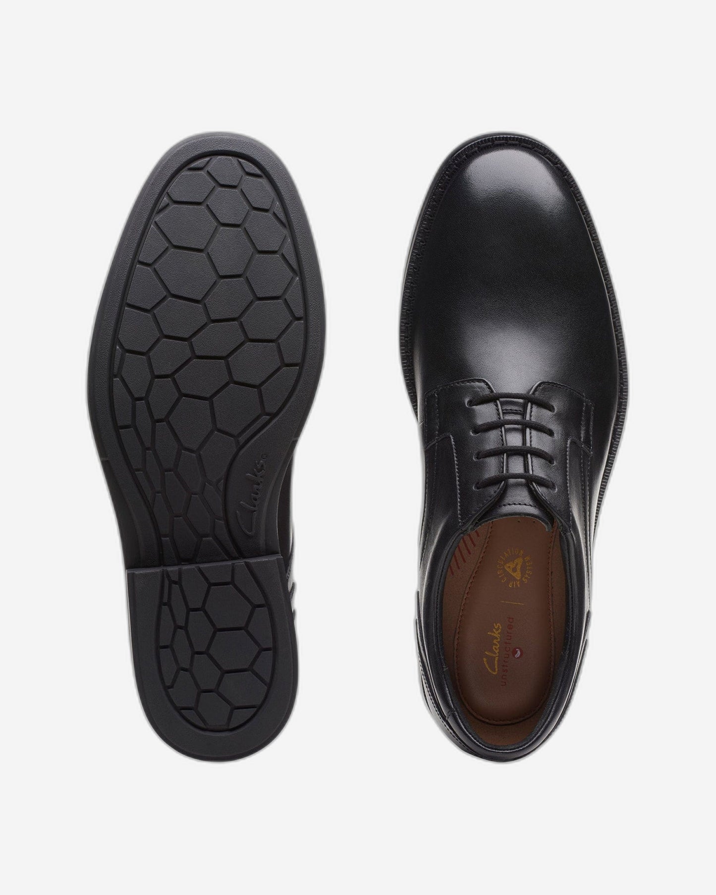 Clarks Un Hugh Lace Shoes (Standard Fit)