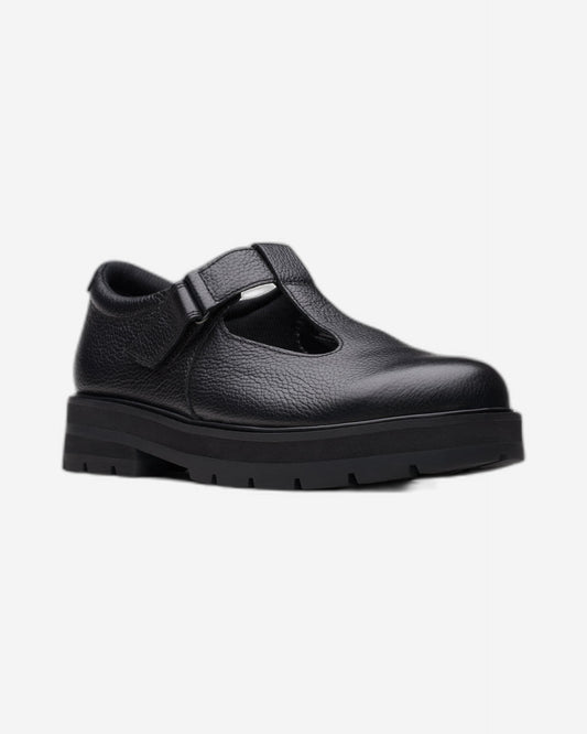 Clarks Girls Praguebrill Youth. (Wide Fit)