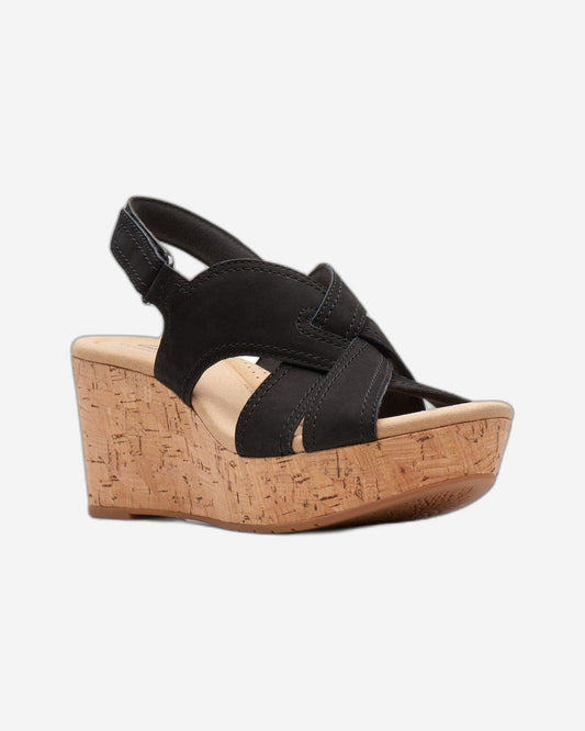Clarks Rose Erin Sandals (Wide Fit)