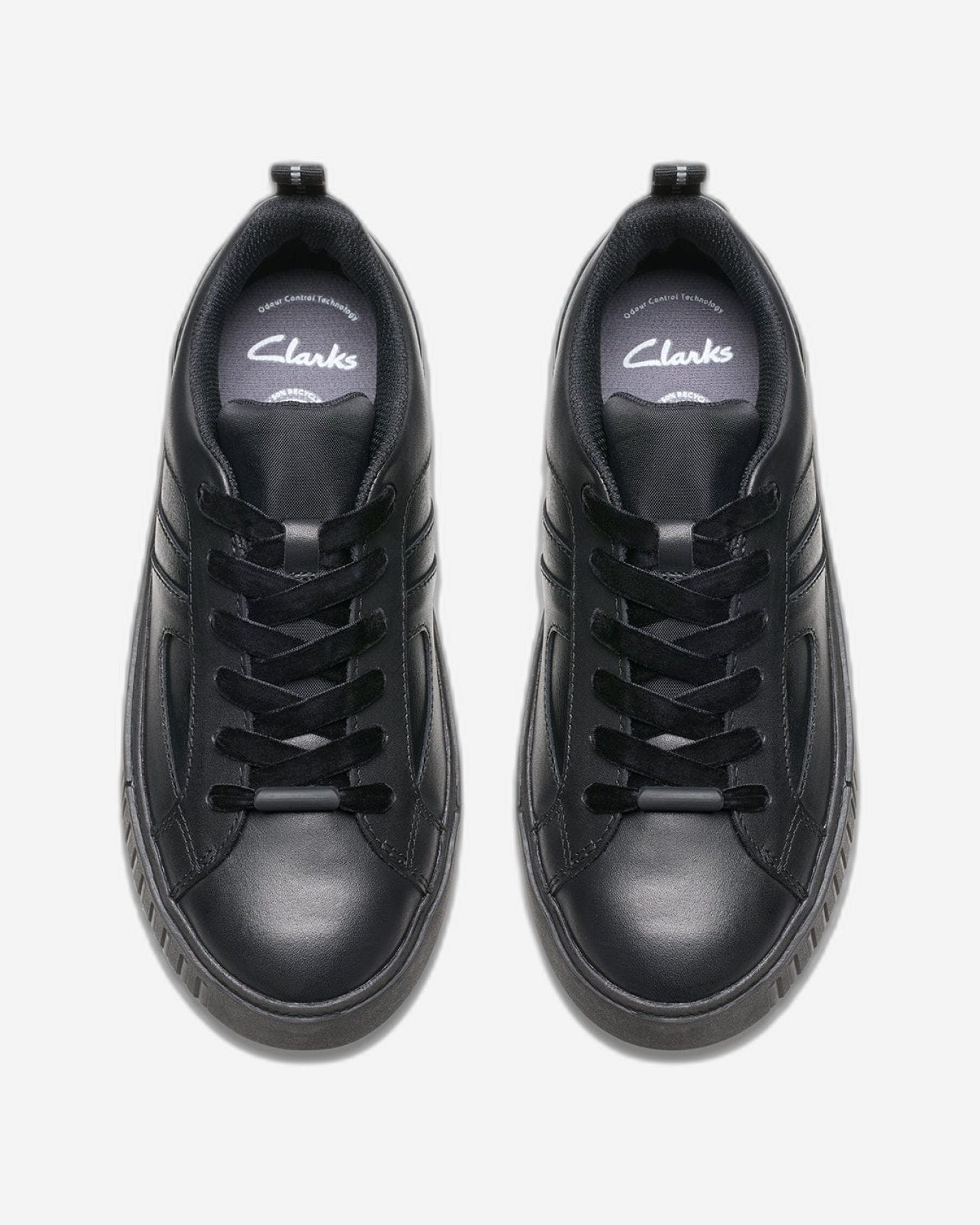 Clarks Girls Oslo Sky Youth. (Wide Fit)