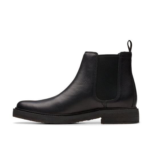 Clarks Mens Clarkdale Easy Black Leather (Standard Fit)