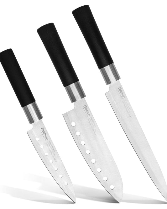 Fissman 3 Piece Knife Set Minamino 420J2 Steel