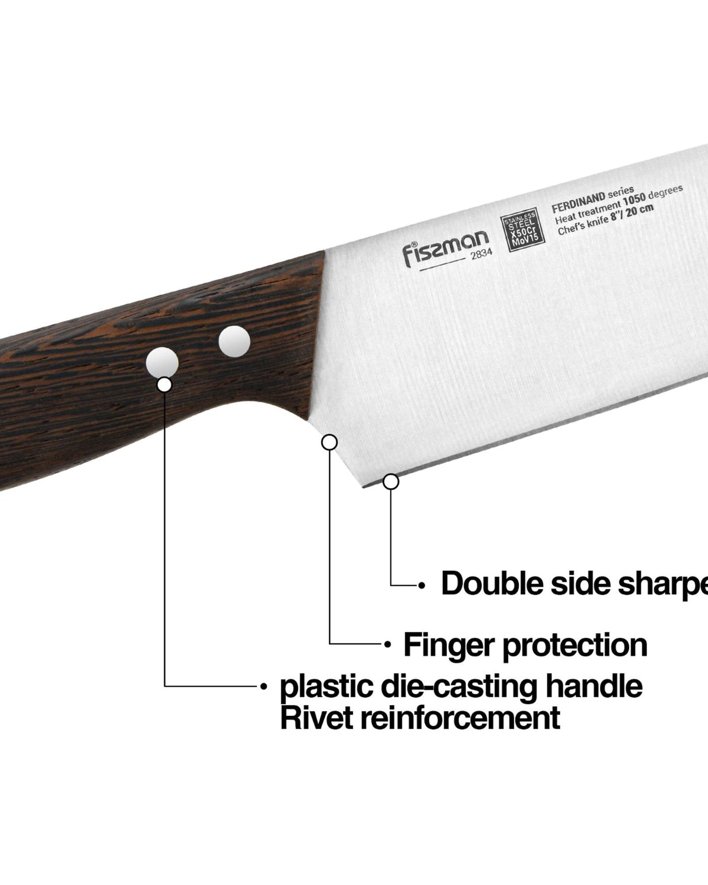 Fissman Chefs Knife Ferdinand 8Inch