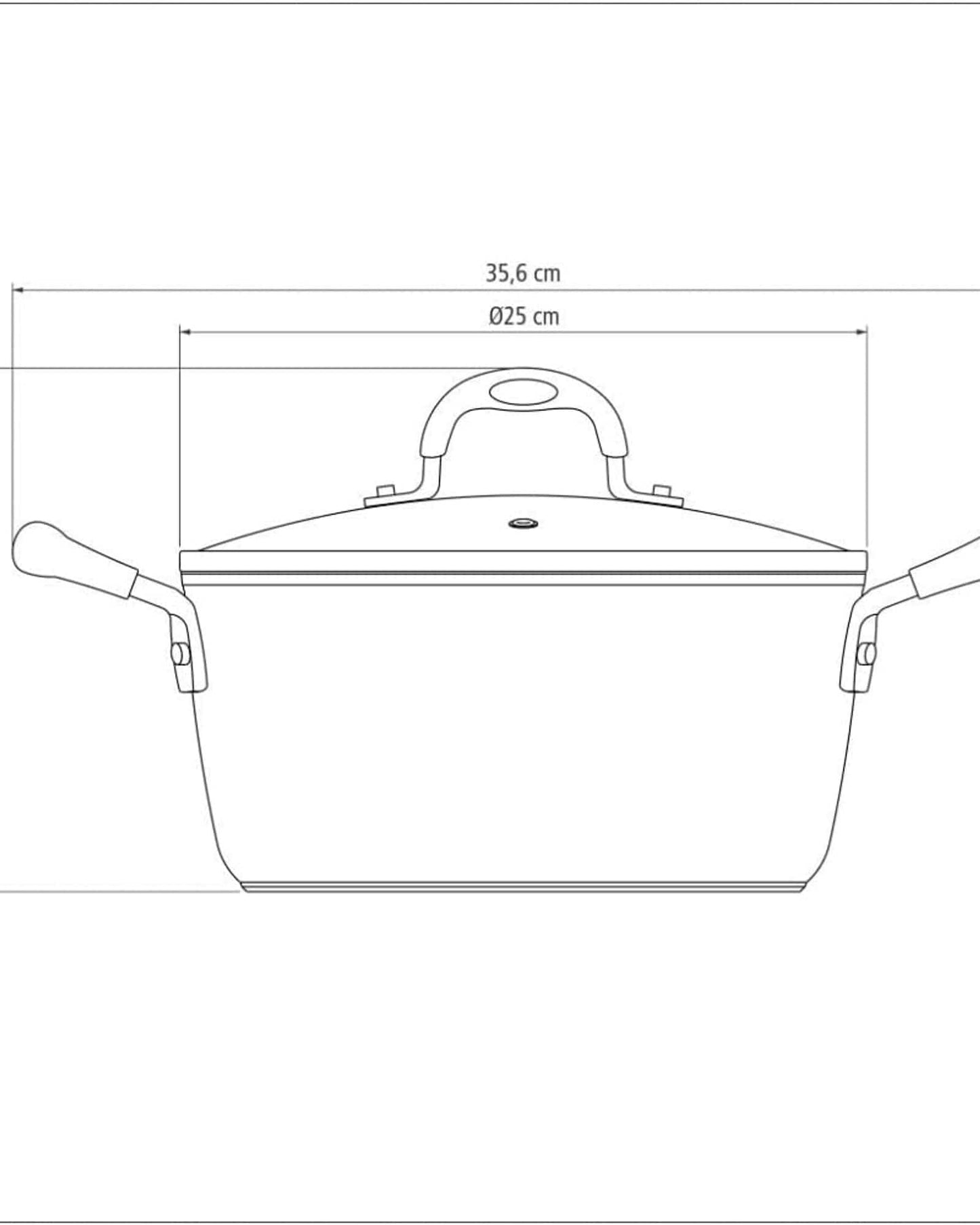 Tramontina Monaco Casserole 4.5L
