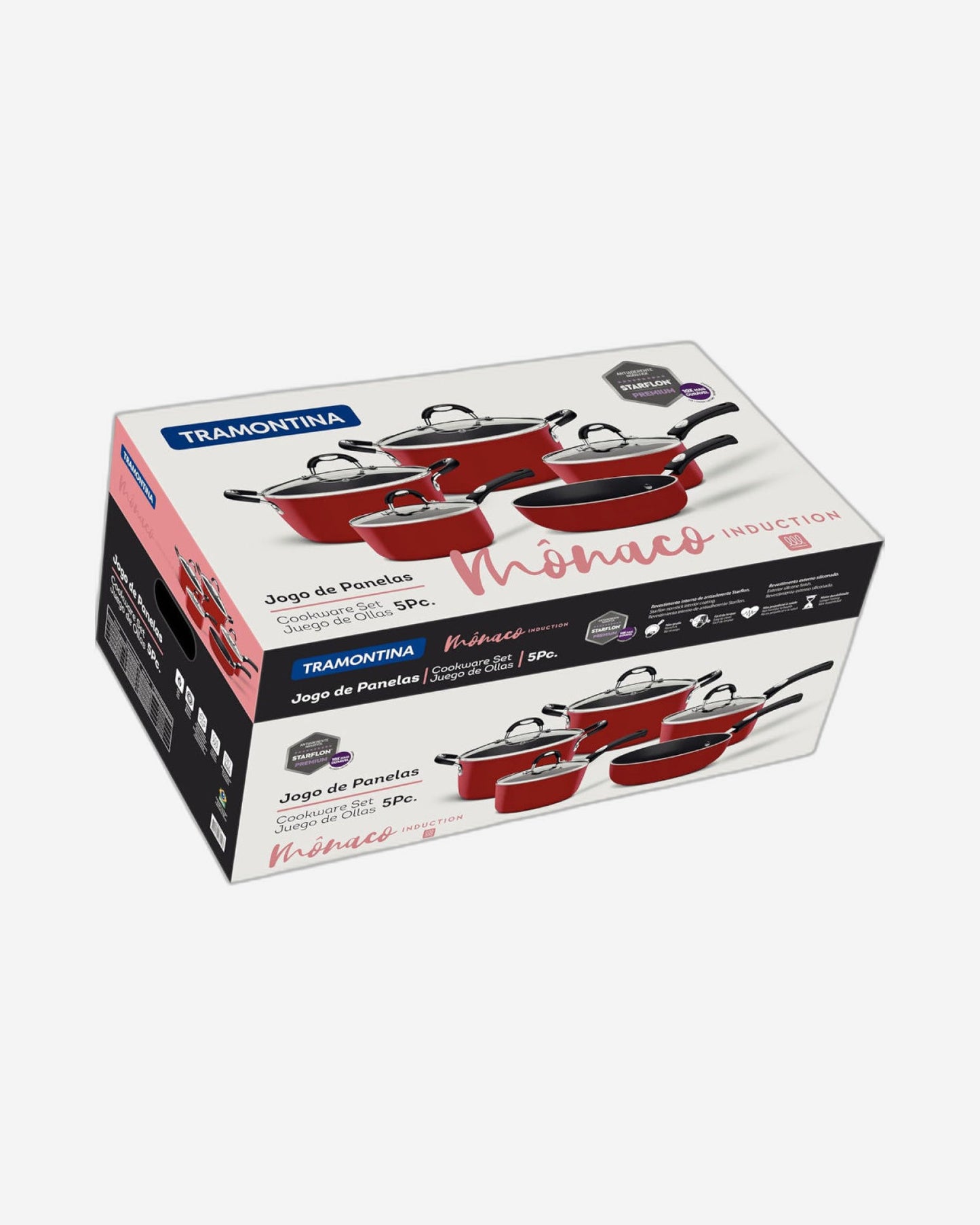 Tramontina Monaco Cookware Set 9Pc