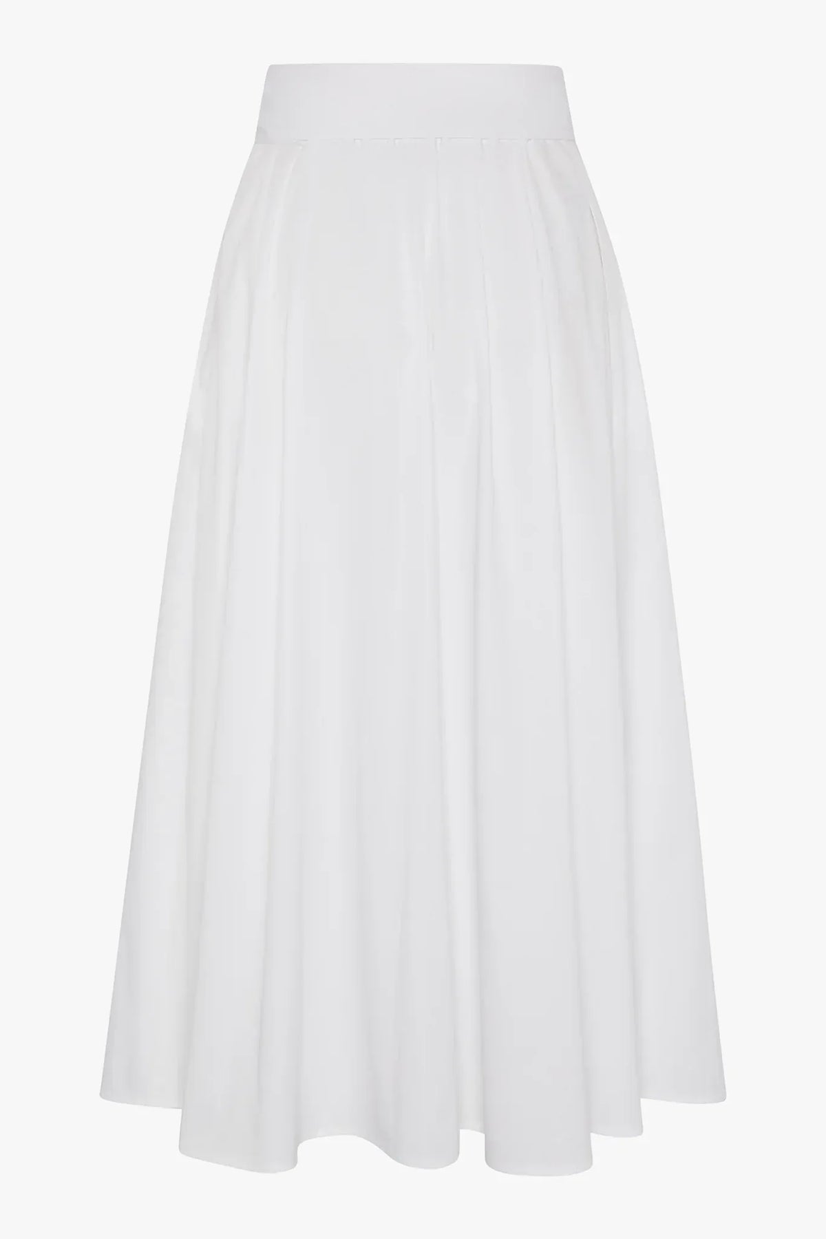Henrietta Inverted Pleat Skirt