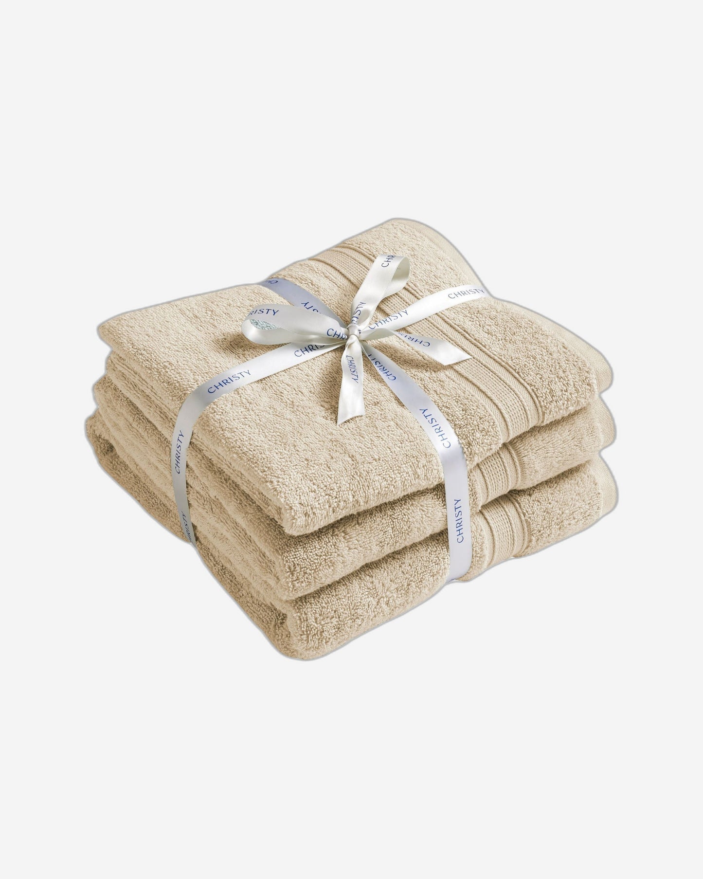 Christy Serene Bath Towel Set 3Pc Driftwood