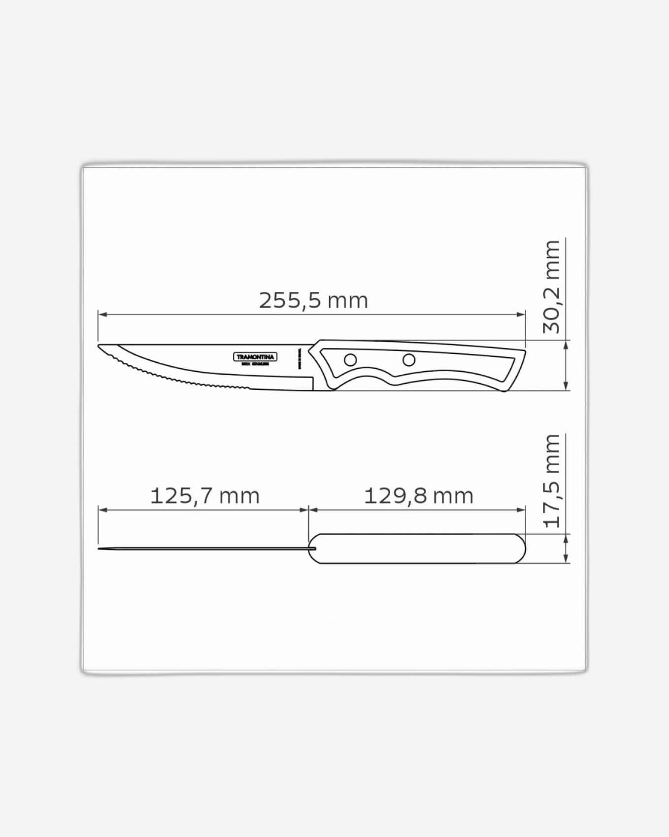 Tramontina Jumbo Steak Knife 5Inch
