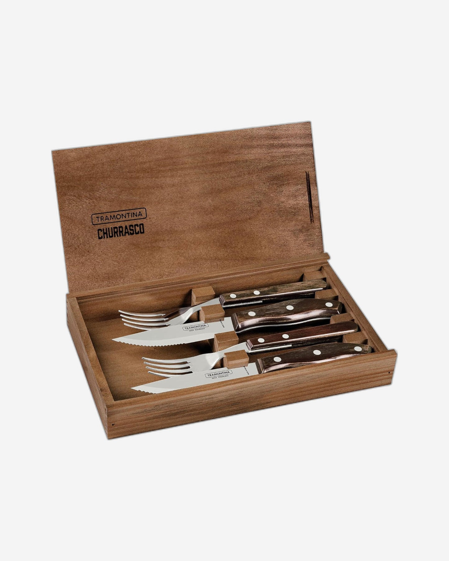 Tramontina Churrasco Barbecue Flatware Set 4Pc