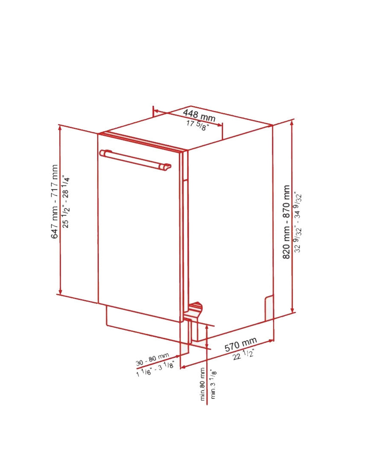 Hoover Built-In Freestanding Dishwasher