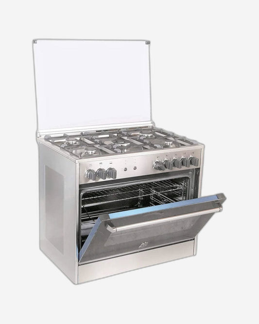 Bertazzoni Full Gas Range Cooker 90x60, Stainless Steel