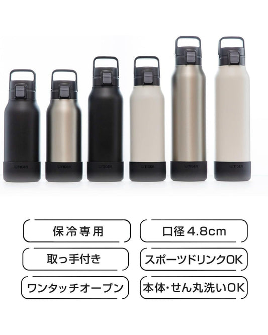 Vacuum Bottle 1L Mat Steel