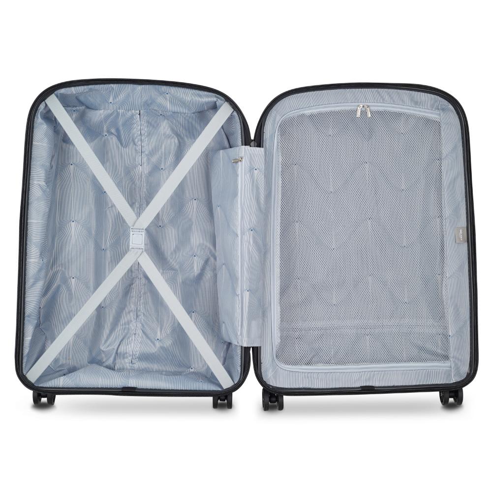 Delsey Paris Belmont Plus Non Expandable 3Piece Luggage Set + Free Agreable Backpack