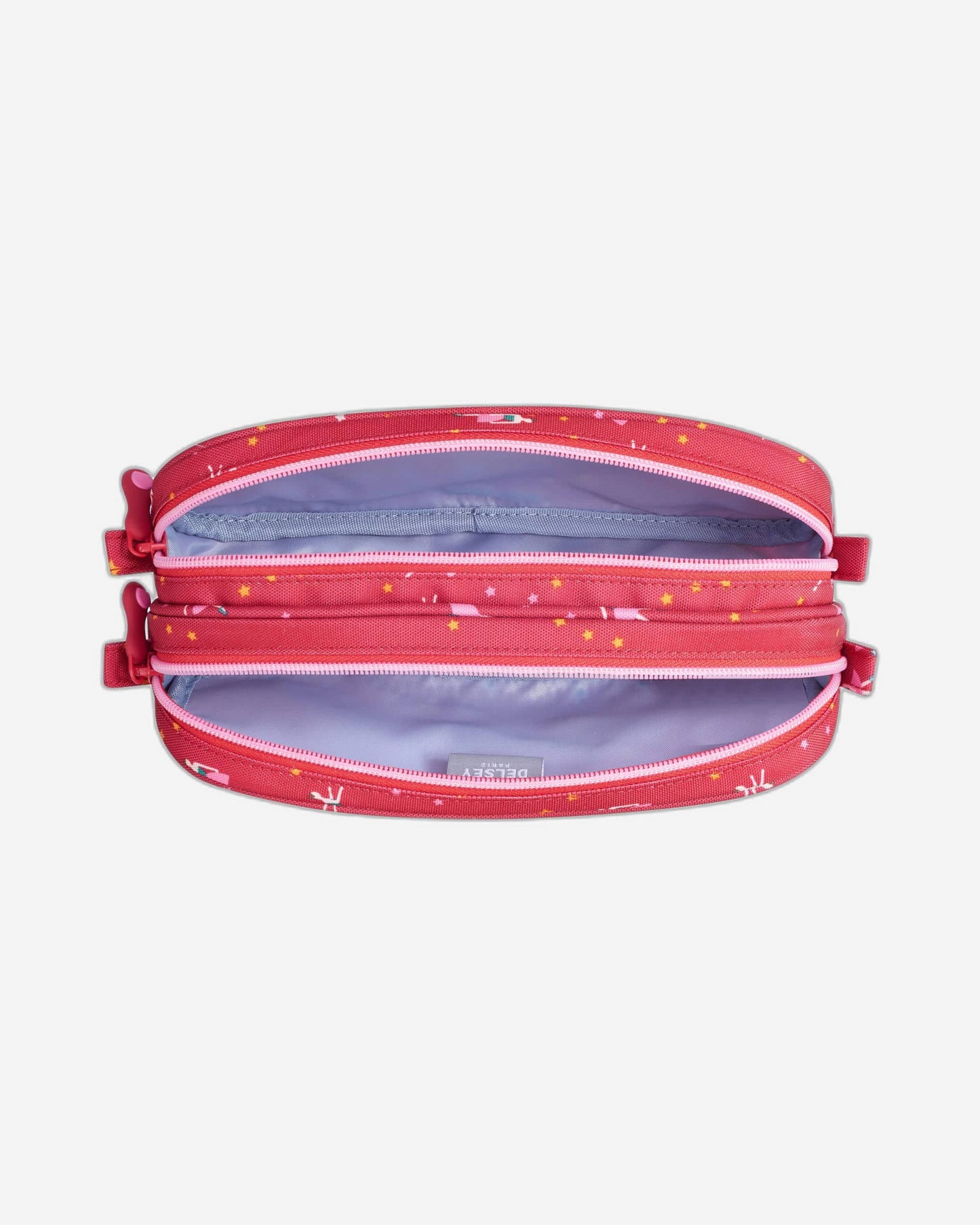 Delsey Paris Back to School 2019 Pencil Case 2 Compartment
