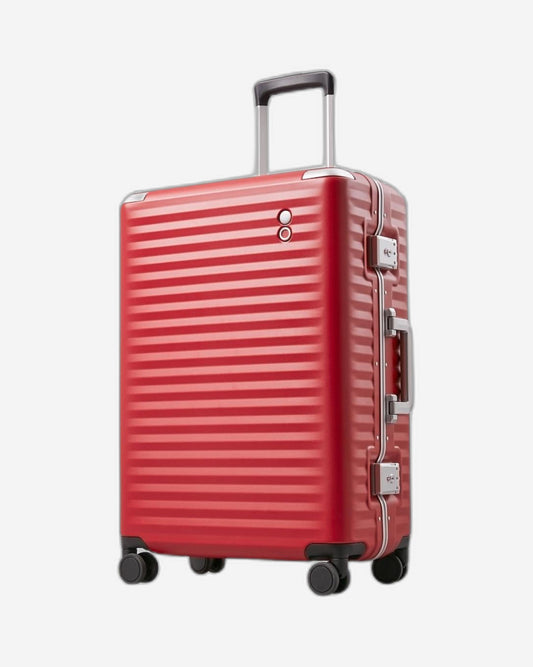 Echolac Celestra 75cm Hardcase 4 Double Wheel Luggage Trolley Red