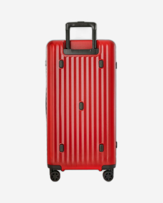 Echolac Celestra 75cm Supertrunk Hardcase 4 Double Wheel Luggage Trolley Red