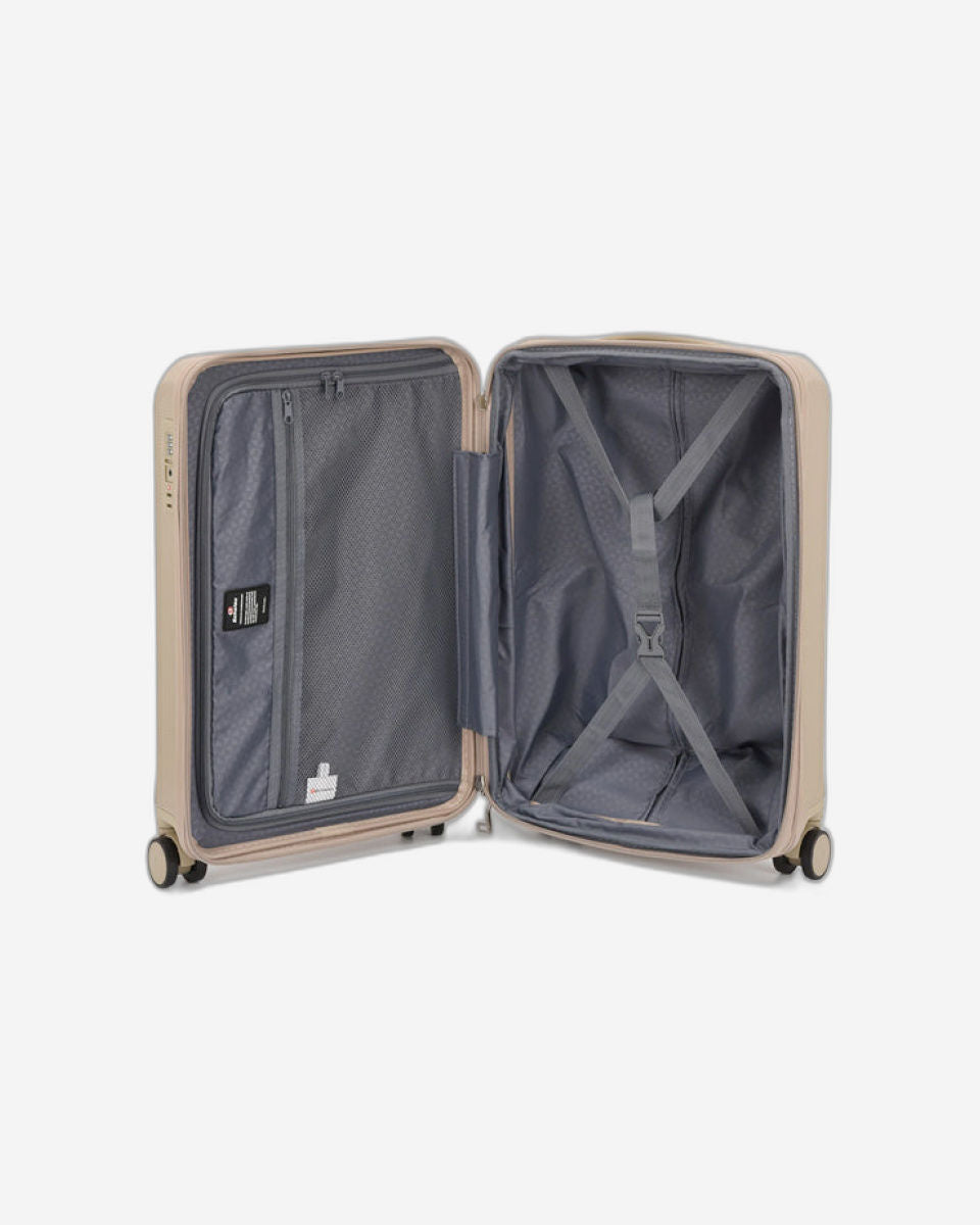 Echolac Sense 56+67+78cm Hardcase Expandable 4 Double Wheel 3 Piece Luggage Trolley Set