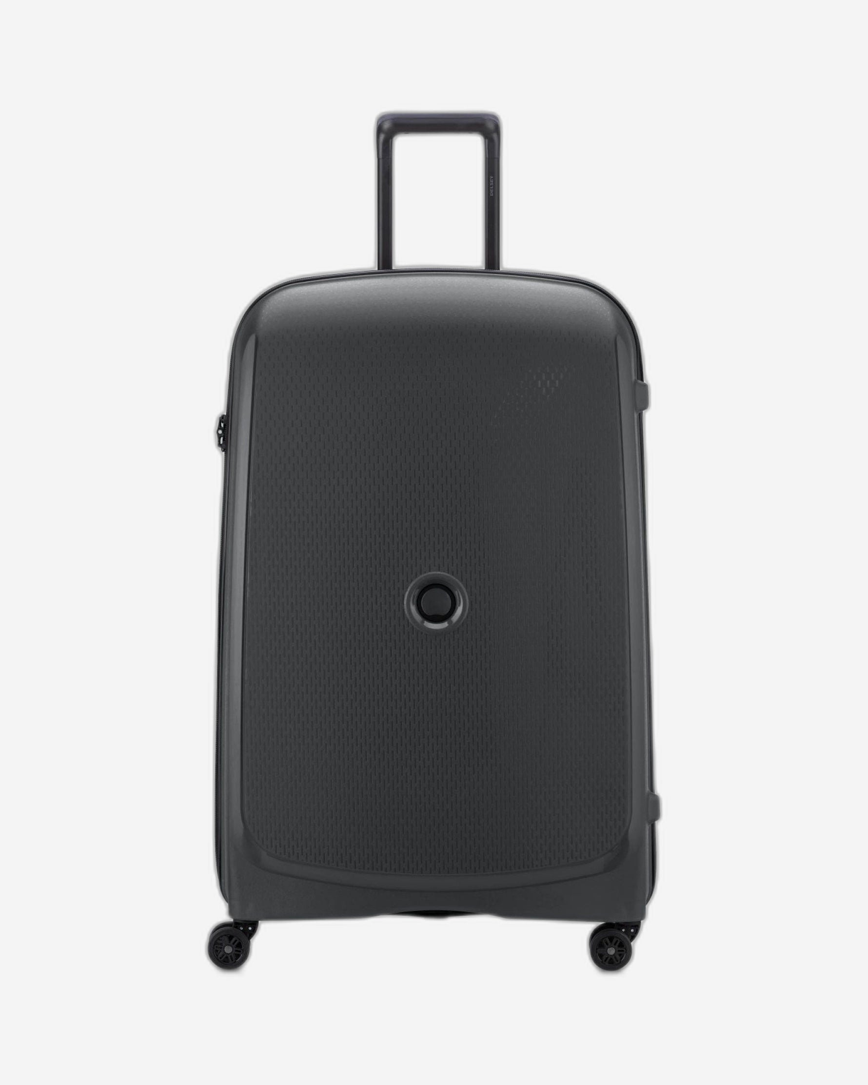 Delsey Paris Belmont+ 81Cm Hardcase 4 Double Wheel Non-Expandable Check-In Luggage Trolley Black - 00386183600