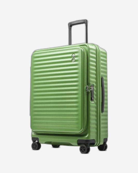 Echolac Celestra 24" 4 Double Wheel Check-In Luggage Trolley Green - PC183 Green 24