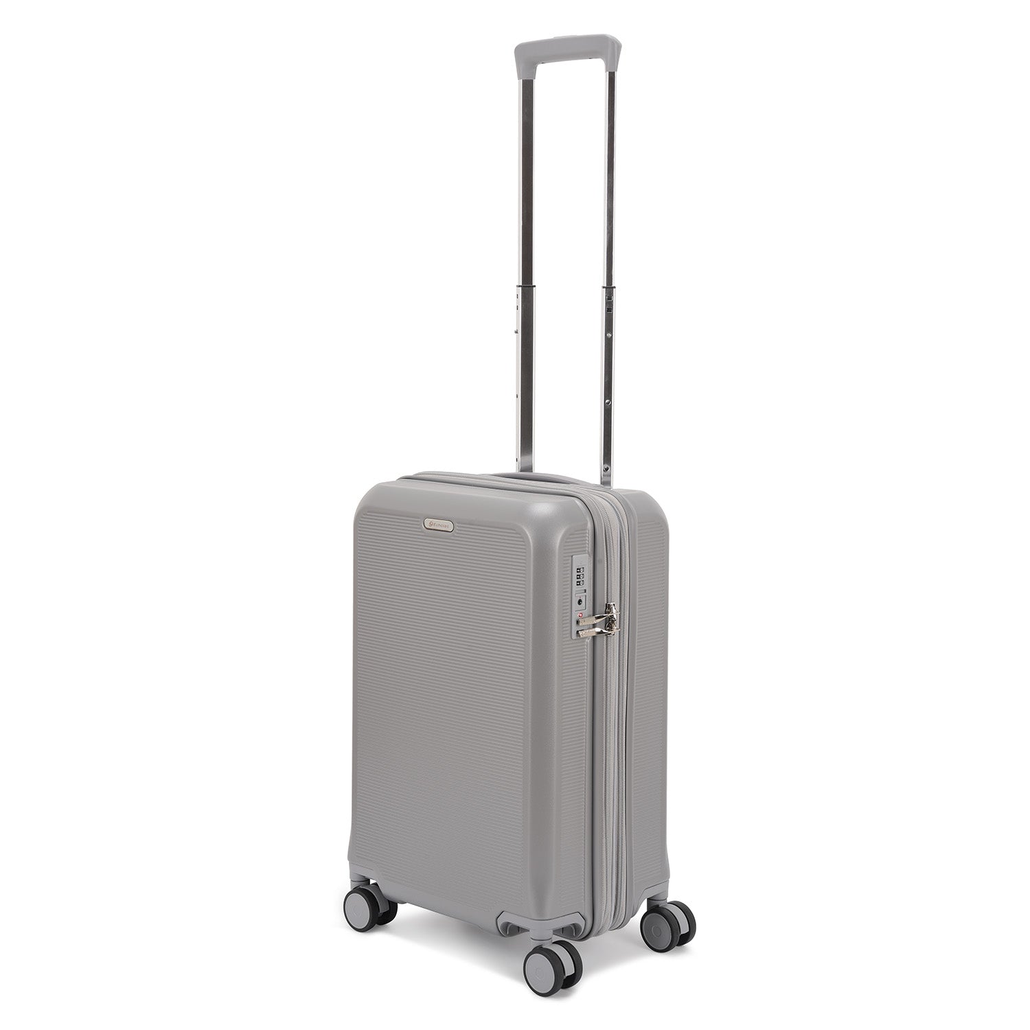 Echolac Sense 56+67+78cm Hardcase Expandable 4 Double Wheel 3 Piece Luggage Trolley Set