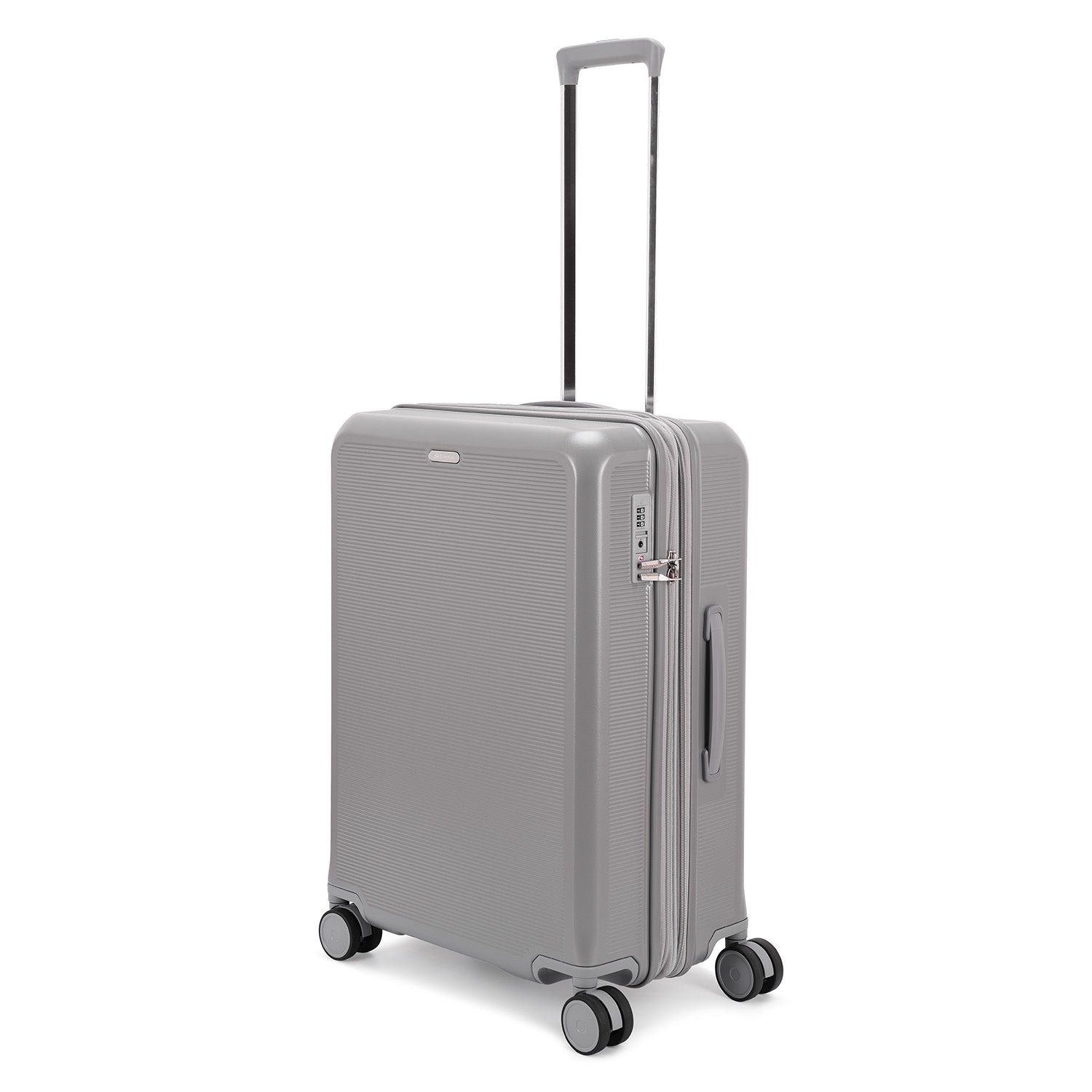 Echolac Sense 56+67+78cm Hardcase Expandable 4 Double Wheel 3 Piece Luggage Trolley Set