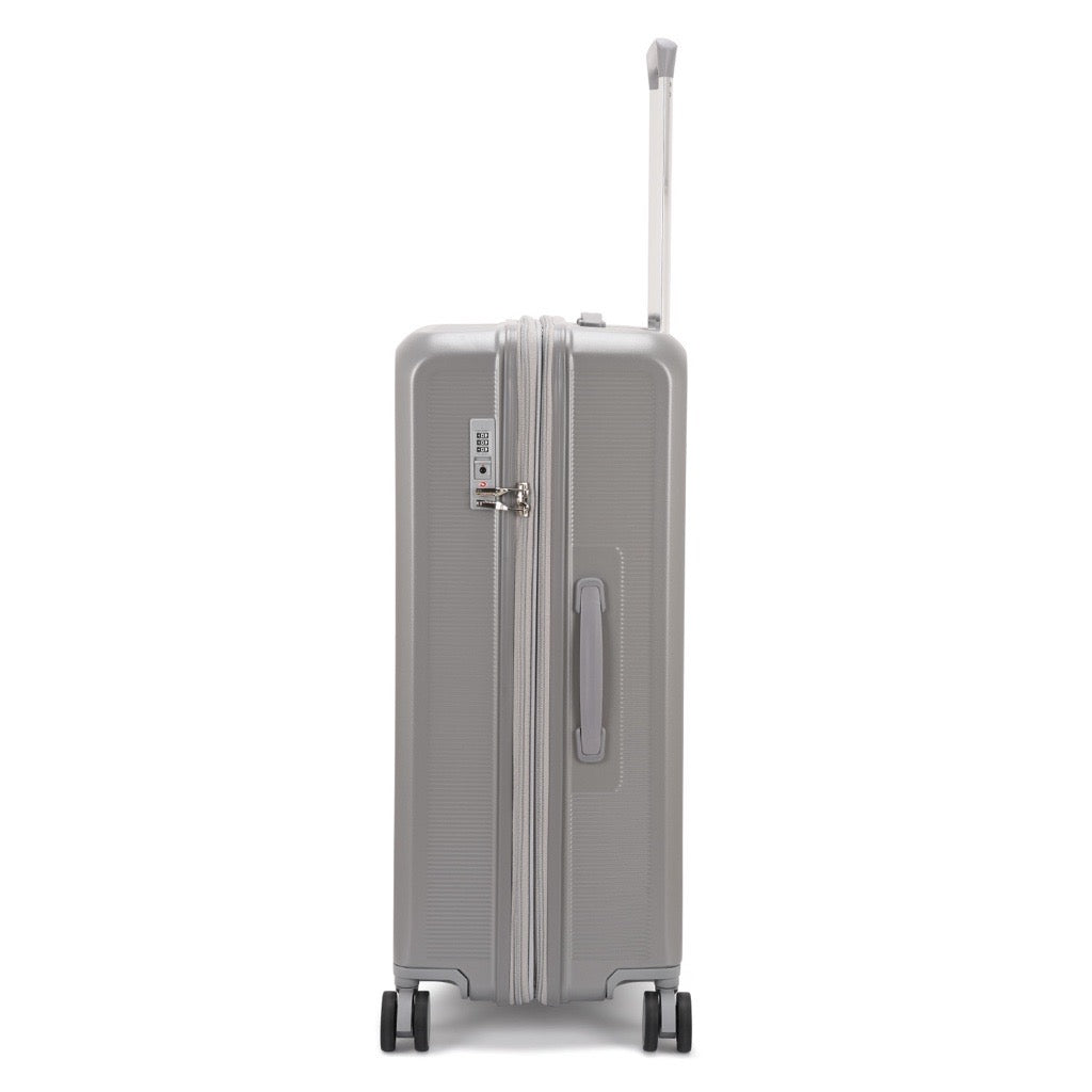 Echolac Sense 56+67+78cm Hardcase Expandable 4 Double Wheel 3 Piece Luggage Trolley Set