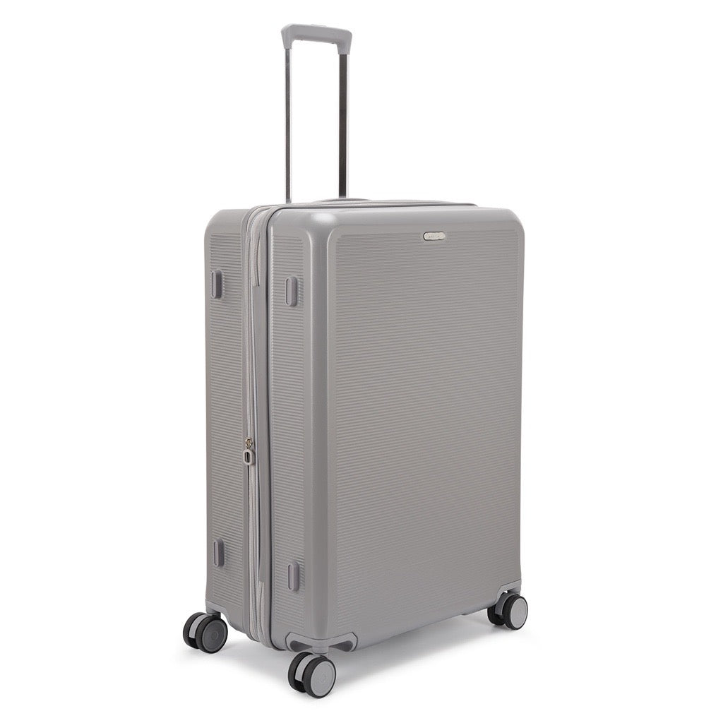 Echolac Sense 56+67+78cm Hardcase Expandable 4 Double Wheel 3 Piece Luggage Trolley Set