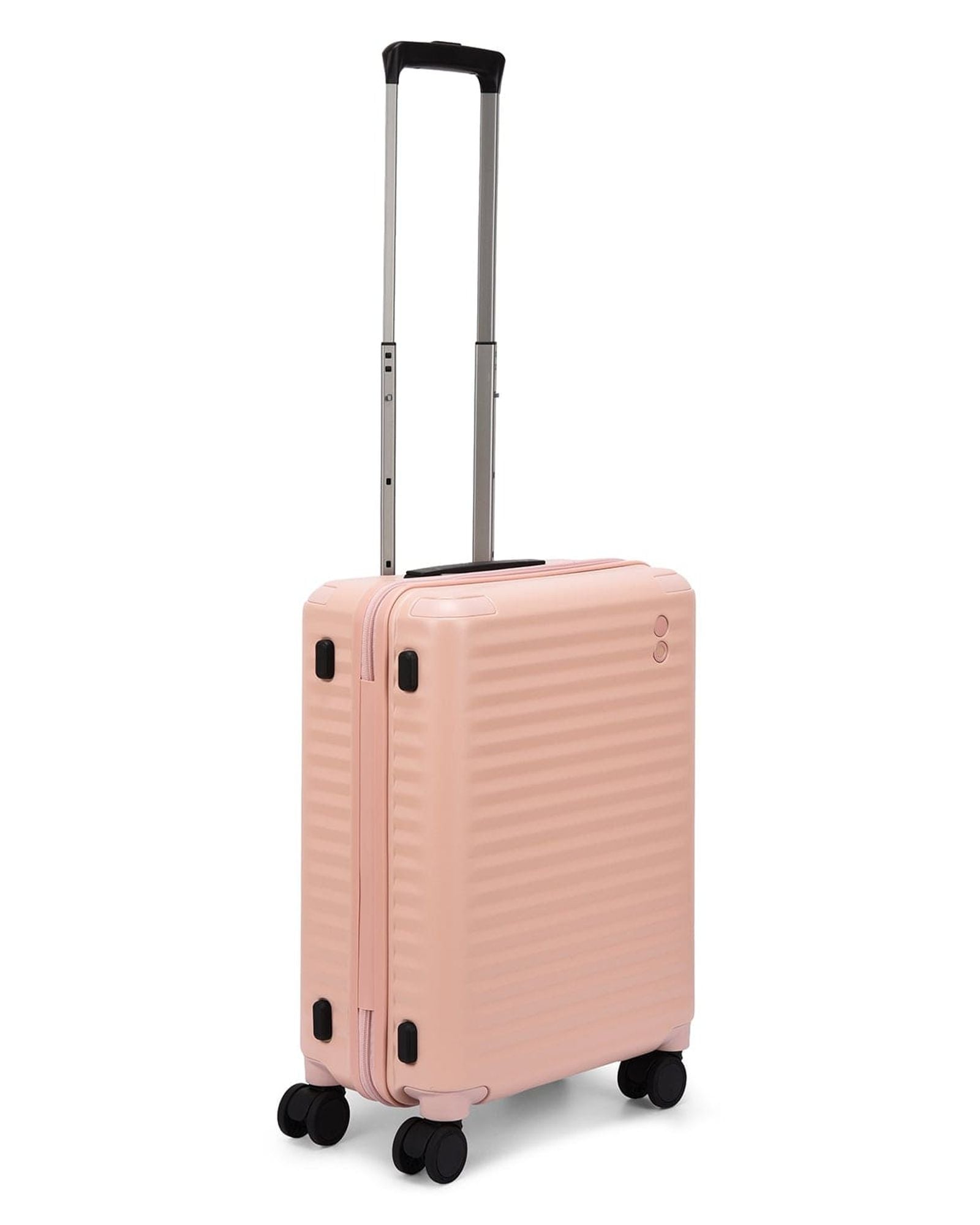 Echolac Celestra 55cm Hardcase Non-Expandable 4 Double Wheel Cabin Luggage Trolley Pink - PC183XA PINK 20