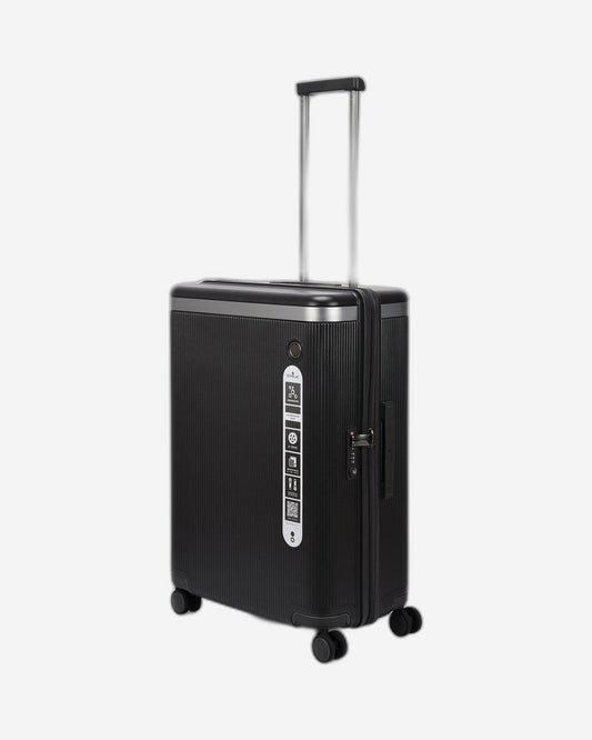 Echolac Dynasty 67cm Hardcase Non-Expandable 4 Double Wheel Check-In Luggage Trolley Vulcan Grey - PC142 24 VULCAN GREY