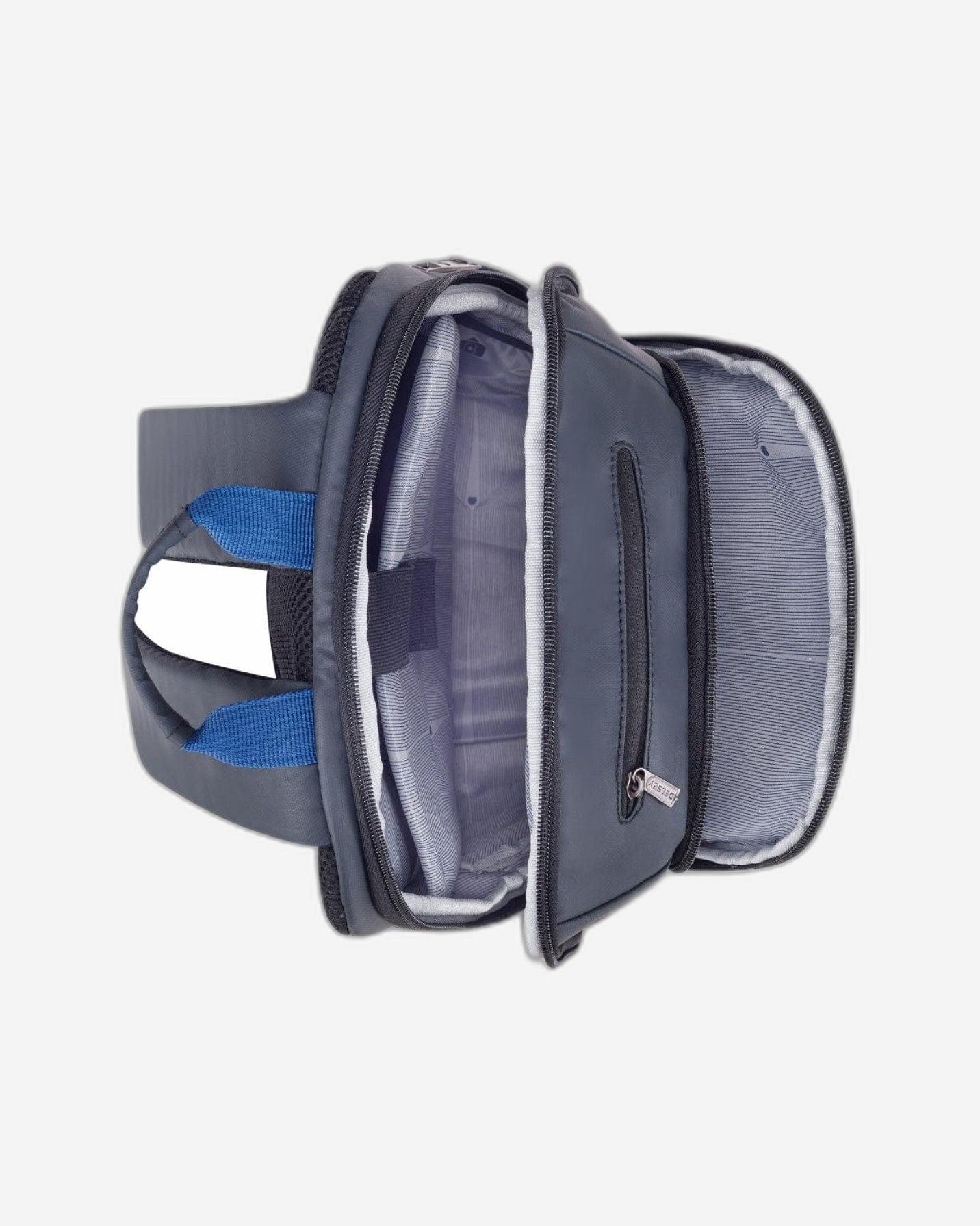 Delsey Paris Parvis Plus 13.3" Laptop Protection 2 Compartment Water Resistant Backpack Waterresist Grey