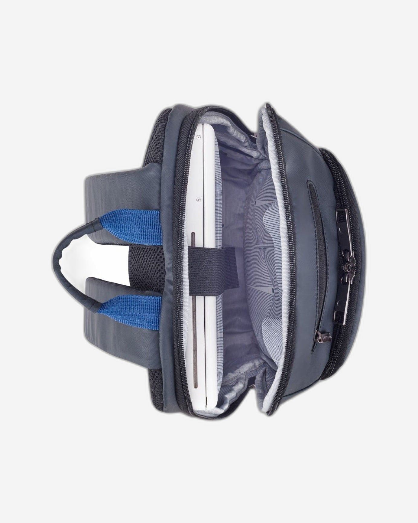 Delsey Paris Parvis Plus 13.3" Laptop Protection 2 Compartment Water Resistant Backpack Waterresist Grey