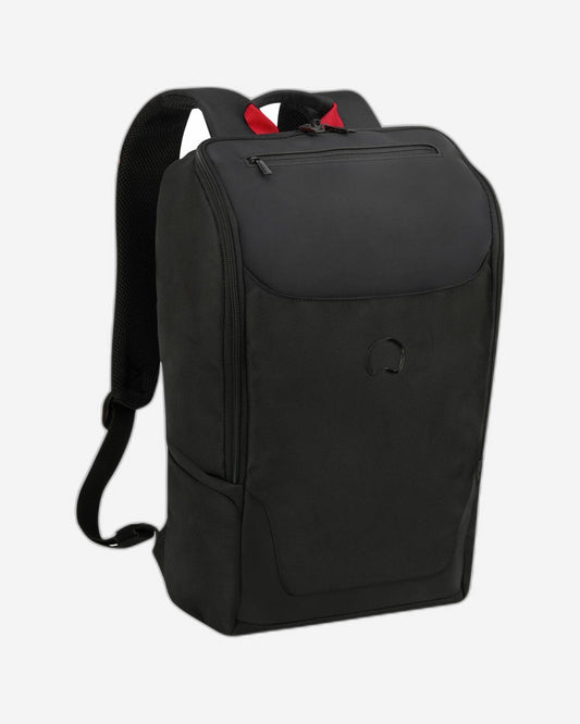 Delsey Paris Parvis Plus 13.3" Laptop Protection 1 Compartment Backpak Black