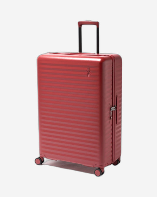 Echolac Celestra 75cm Hardcase Non-Expandable 4 Double Wheel Check-In Luggage Trolley Red - PC183 28 WOE Red