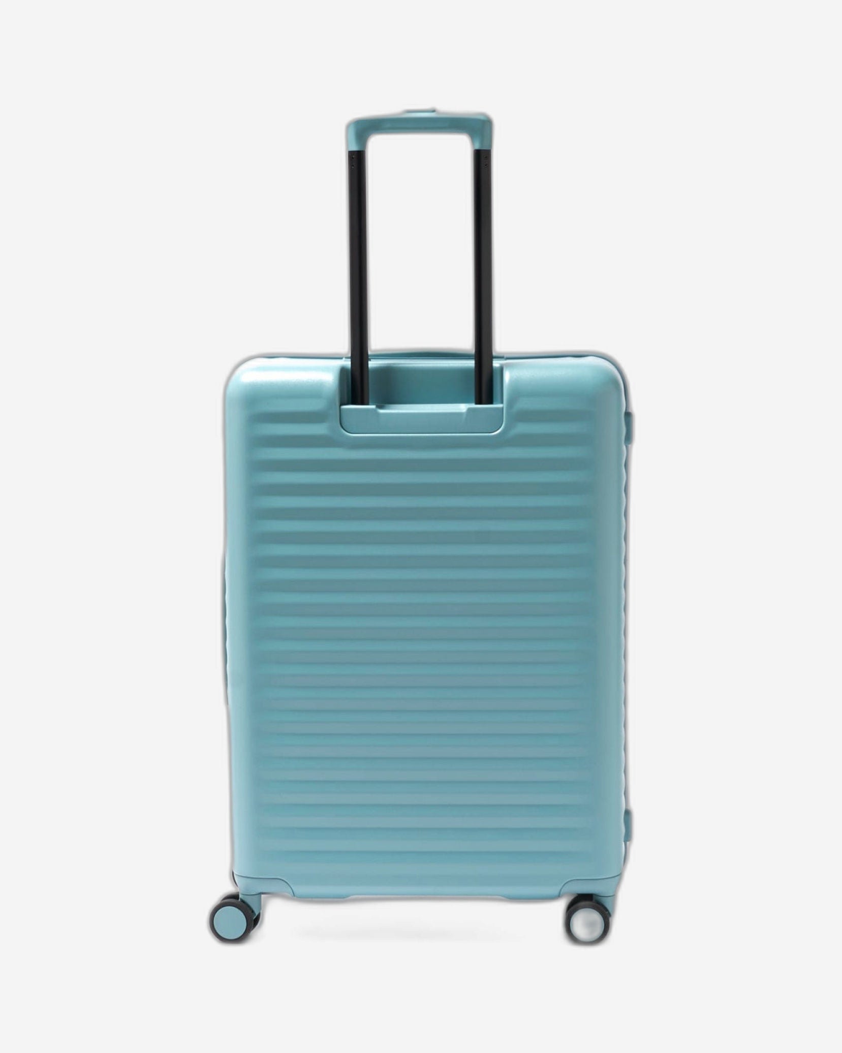 Echolac Celestra 65cm Hardcase Non-Expandable 4 Double Wheel Check-In Luggage Trolley Slate Blue - PC183 24 WOE Slate Blue