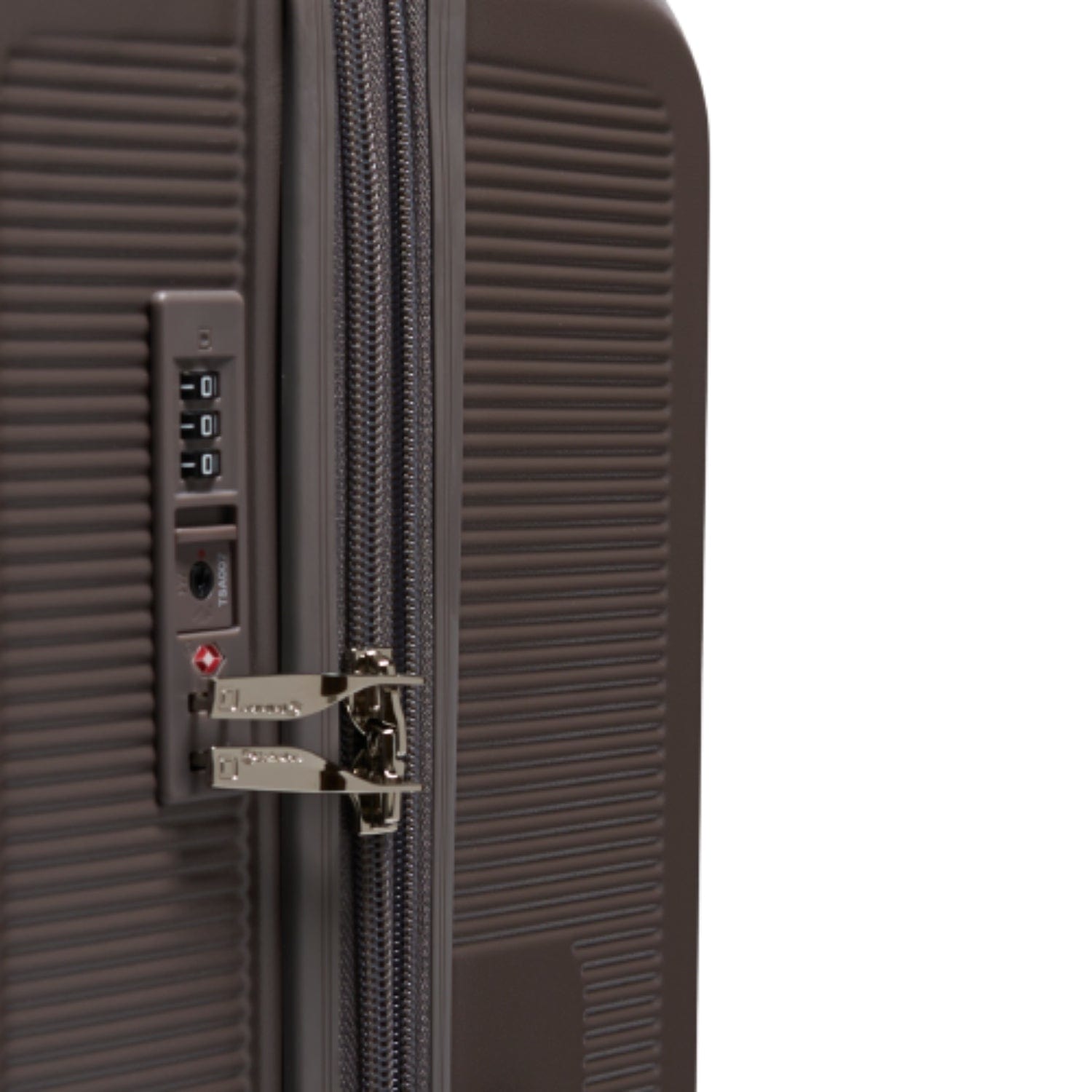 Echolac Sense 56+67+78cm Hardcase Expandable 4 Double Wheel 3 Piece Luggage Trolley Set