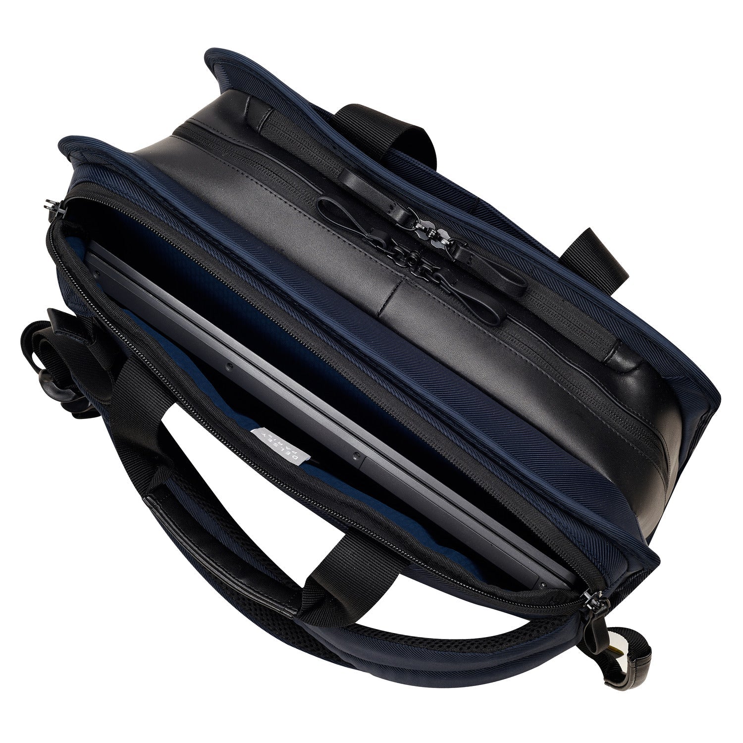 Delsey Paris Arche 2 Compartment Briefcase with Backpack Strap