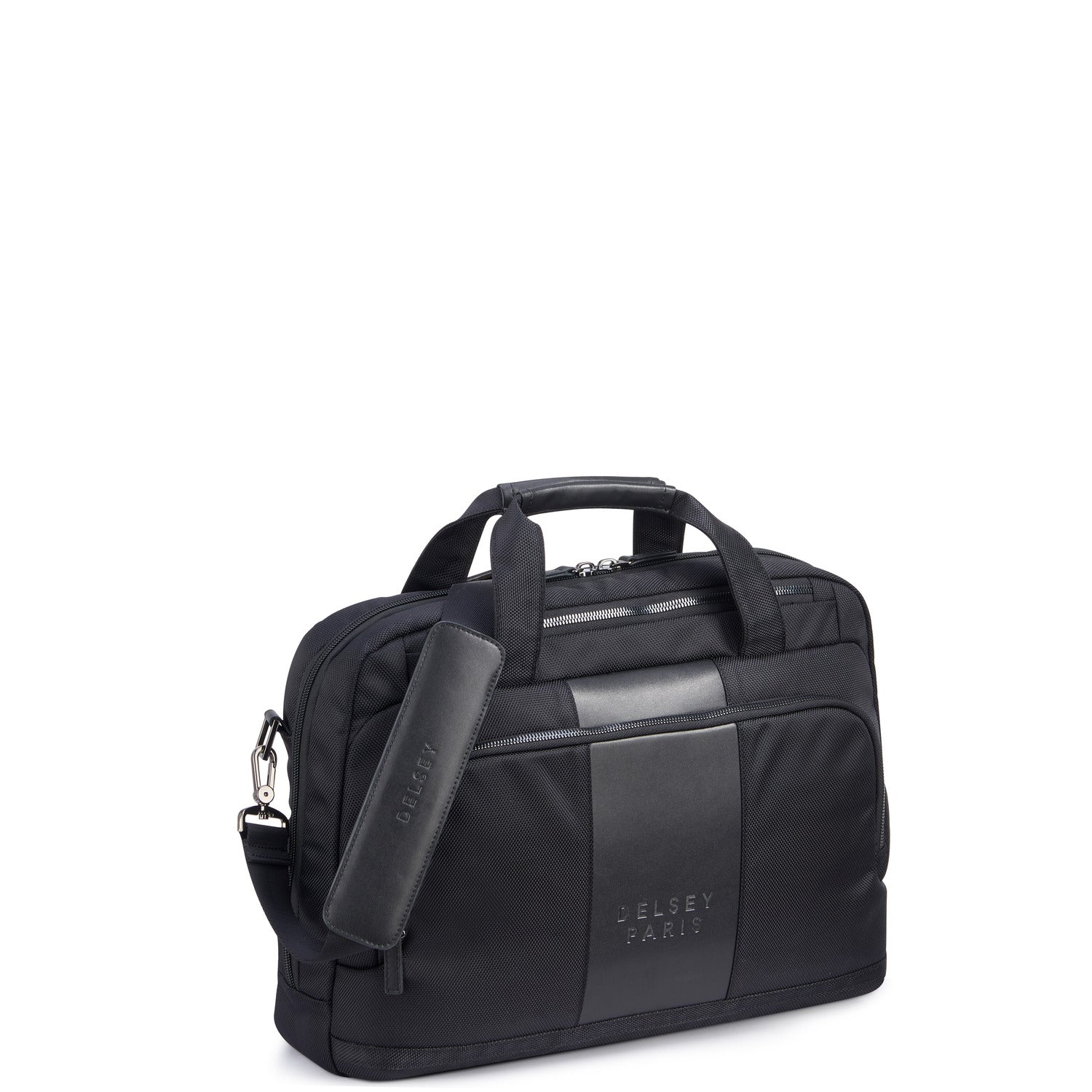 Delsey Paris Wagram 1 Comparment Satchel Briefcase 15.6 inch
