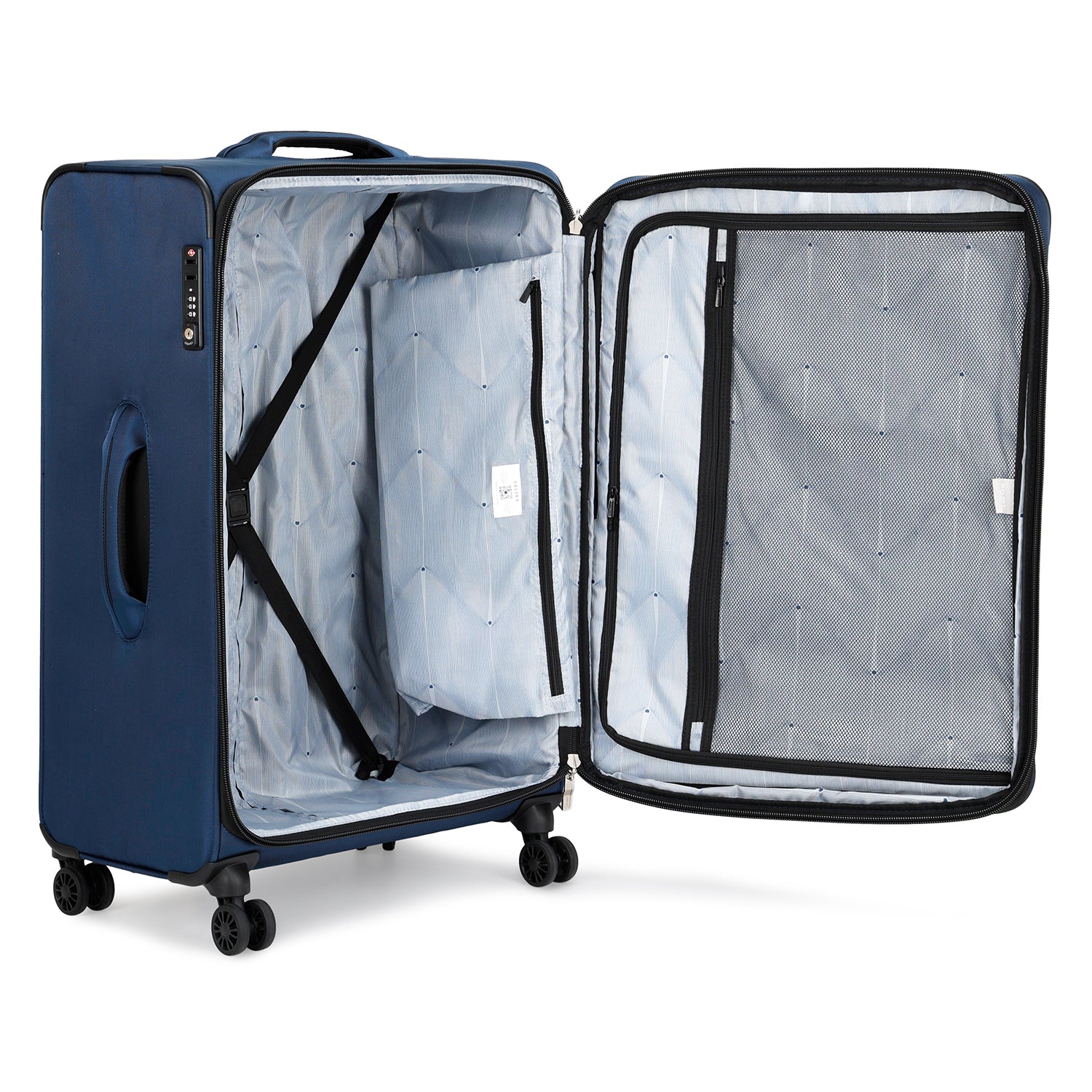 Delsey Paris Sky Max 3Piece Luggage Trolley Set + Free Agreable Backpack