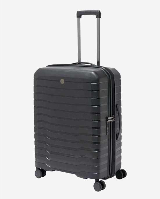 Echolac Lordnorth 58+68+77Cm Hardcase Expandable 4 Double Wheel 3 Piece Luggage Trolley Set