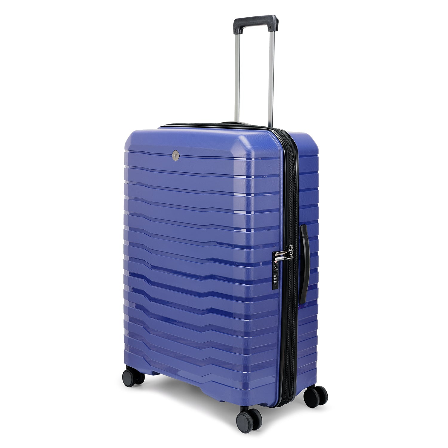 Echolac Lordnorth 58+68+77Cm Hardcase Expandable 4 Double Wheel 3 Piece Luggage Trolley Set