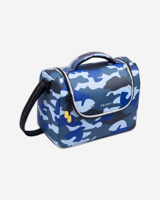 Delsey Paris Back To School 2023 Isothermal Lunch Bag Camo Blue - 00338919022
