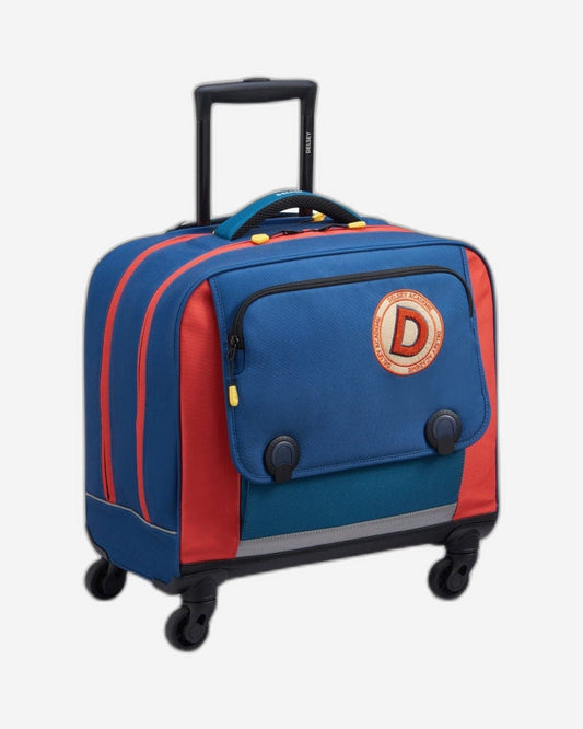 Delsey Paris Back to School 2023 Horizontal School Bag Blue