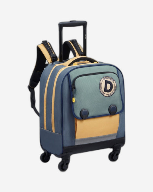 Delsey Paris Back To School 2023 4 Wheel Vertical Backpack - 15.6" Cactus - 00338945313