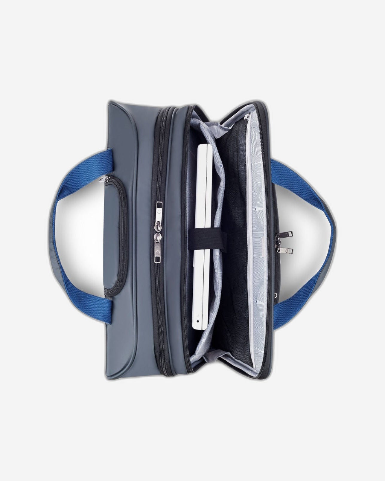 Delsey Paris Parvis+ Water Resist 2 Wheel Trolley Briefcase 17.3 inch Grey - 394445911