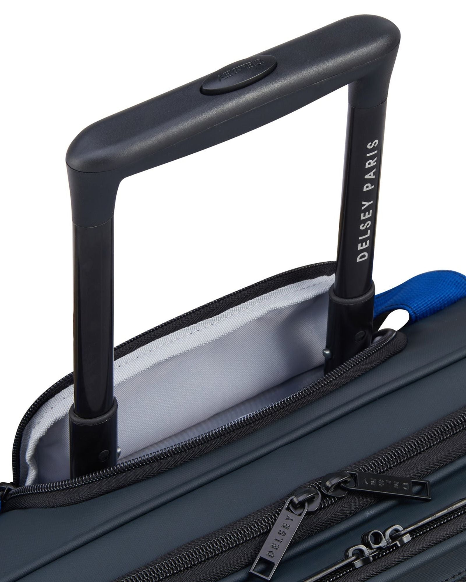 Delsey Paris Parvis+ Water Resist 2 Wheel Trolley Briefcase 17.3 inch Grey - 394445911